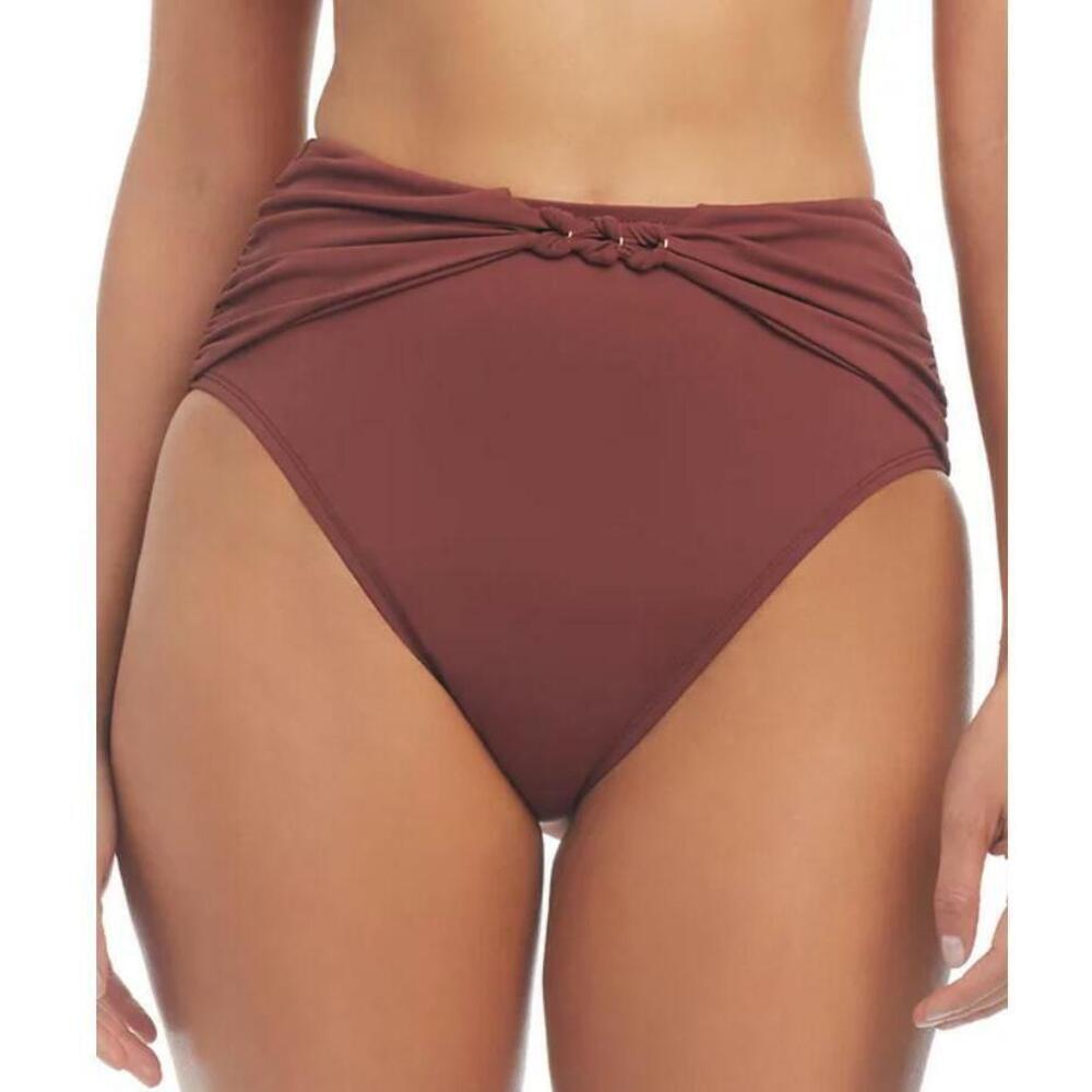 Bleu by Rod Beattie Women's Chipotle Twisted High-Waist Bikini Bottoms 6 NWT
